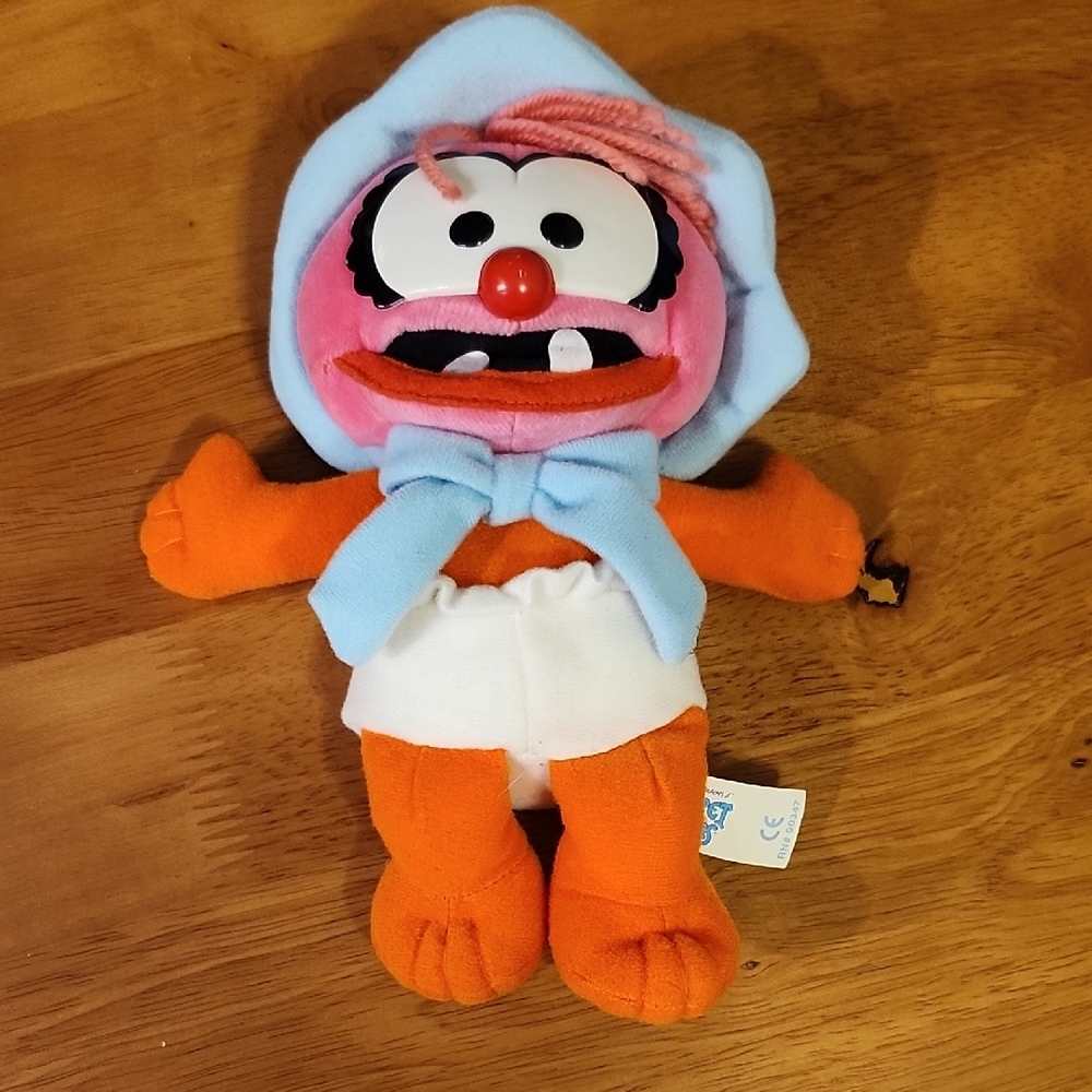 JIM HENSON'S MUPPET BABIES PLUSH Animal Doll Vintage TOY PLAY 1980s